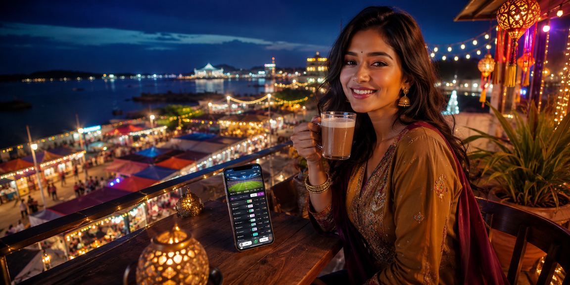 Pengguna Malaysia menyemak pasaran e-sukan pada telefon pintar dengan antara muka mudah alih