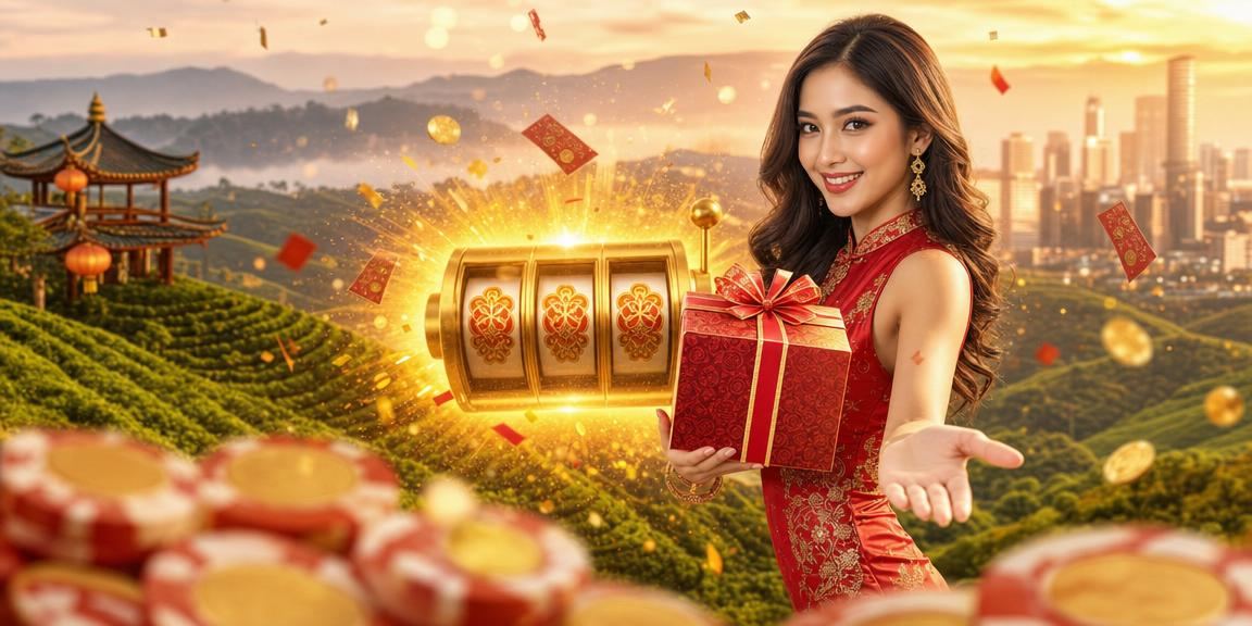 Permainan slot Malaysia dalam gaya Melayu yang ceria dan berwarna-warni