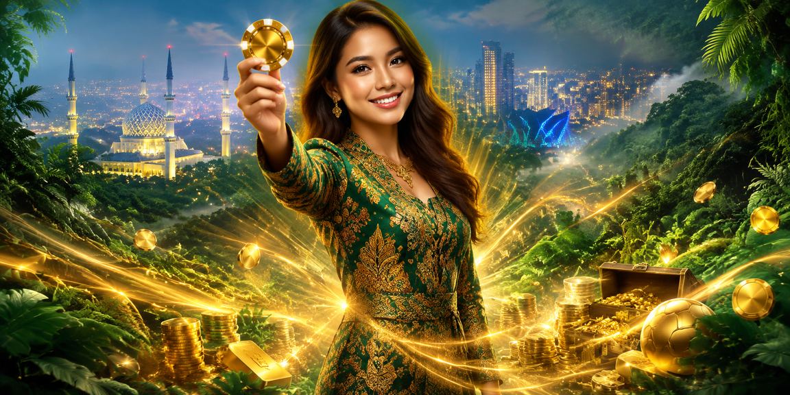 Simbol keselamatan digital dan enkripsi data untuk platform permainan dalam talian Malaysia